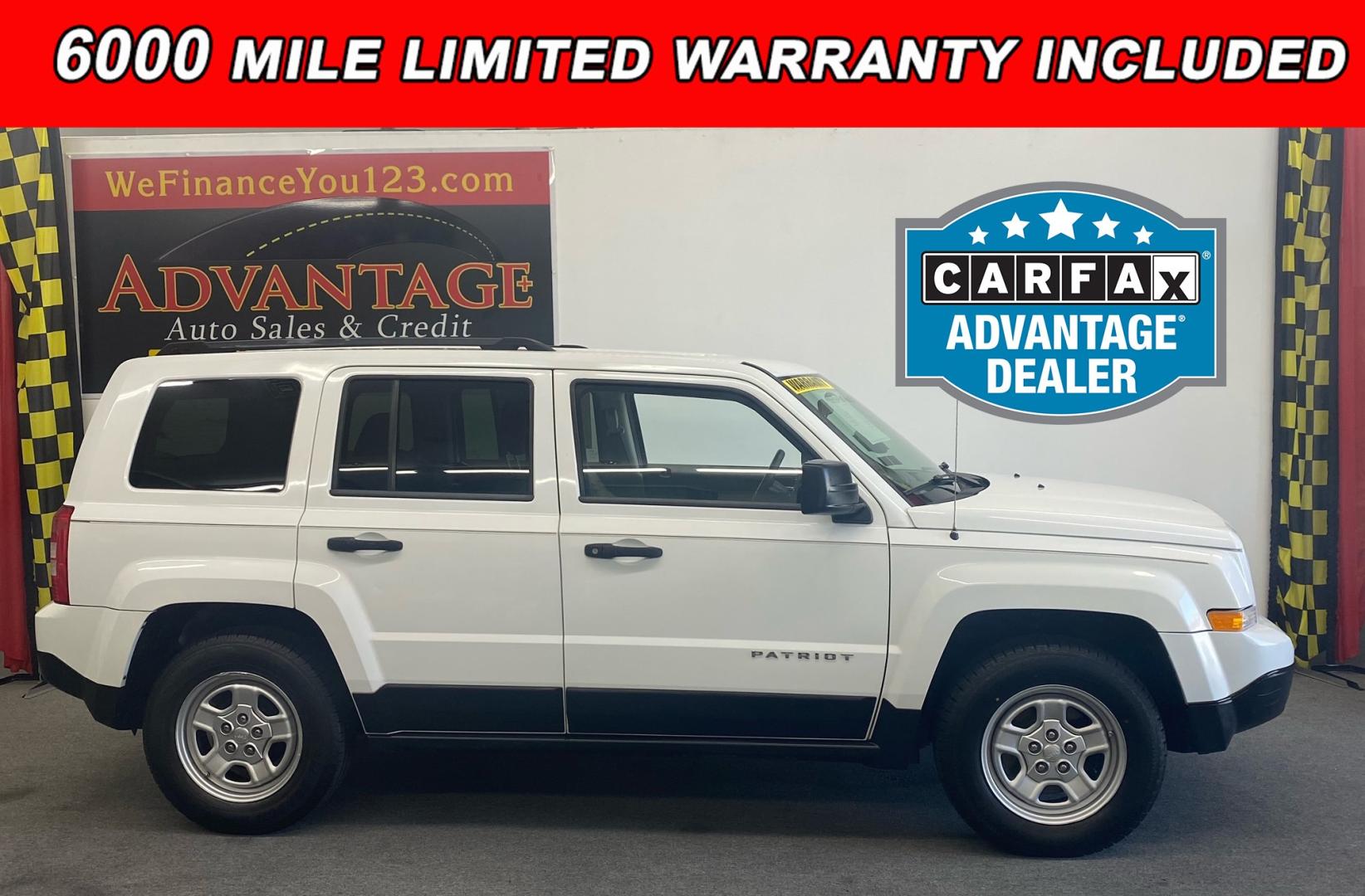 2012 WHITE /Tan Jeep Patriot Sport 2WD (1C4NJPBA6CD) with an 2.0L L4 DOHC 16V engine, located at 533 S West End Blvd., Quakertown, PA, 18951, (877) 257-4995, 40.343994, -75.303604 - Photo#0